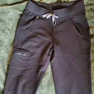 Figs Black Scrub Pants
